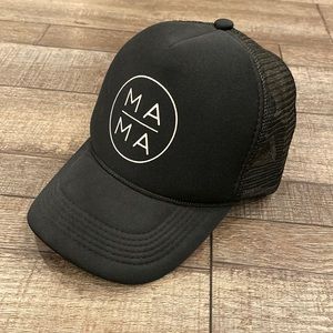 Mama Trucker Hat Baseball Hat SnapBack